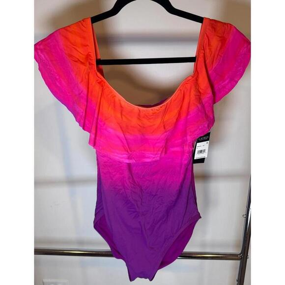 Ralph Lauren Other - Ralph Lauren Multicolor One-Piece Swimsuit - Size 12